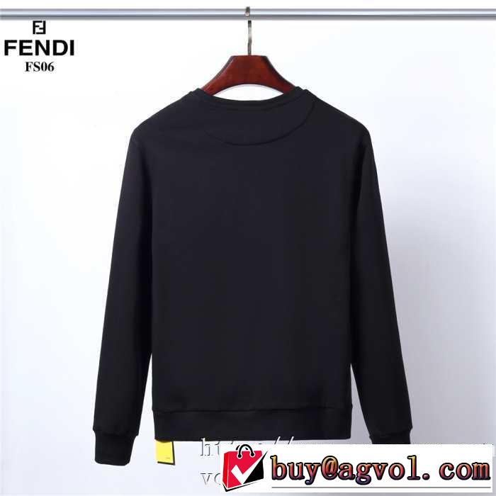 更にトレンドが急上昇中 【2019秋冬】今きてる最先端ブランド フェンディ FENDI プルオーバーパーカー 2色可選
