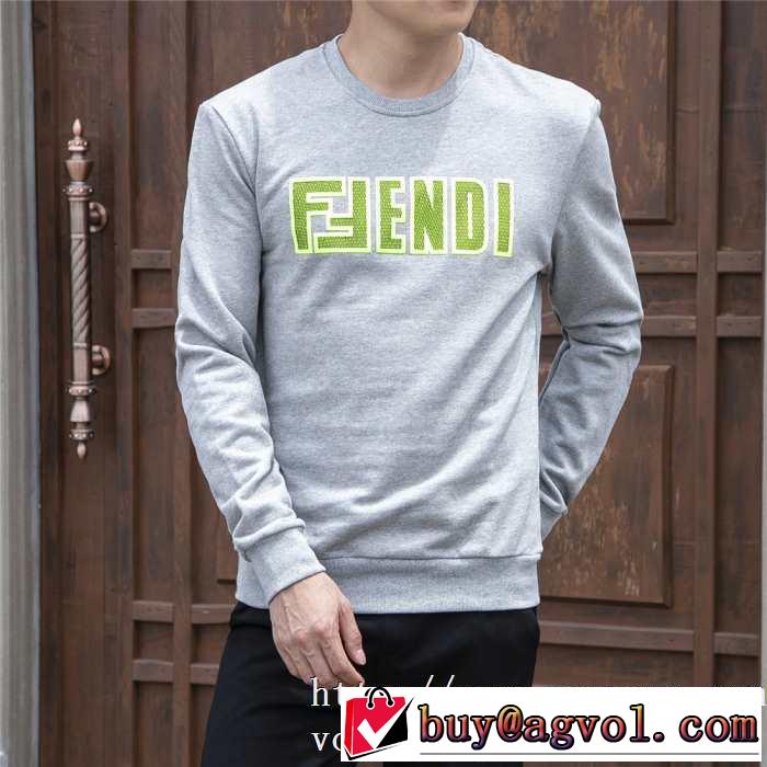2019トレンドカラー秋冬セール フェンディ FENDI プルオーバーパーカー 2色可選 秋にはやる最新作を先取り