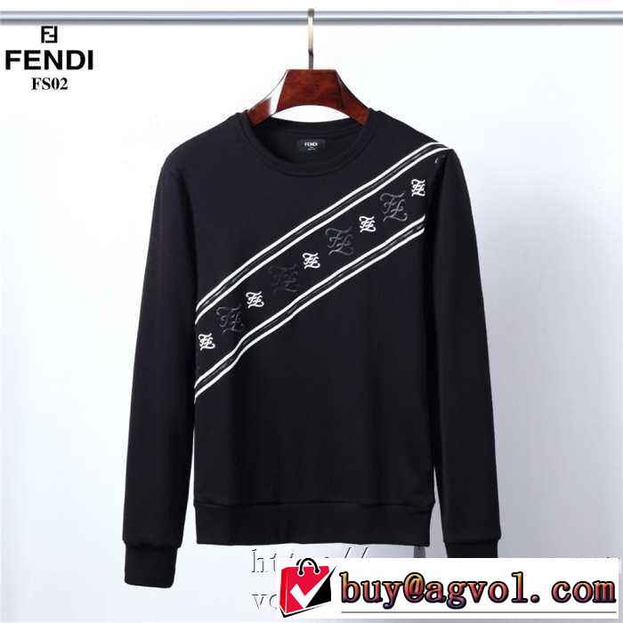 フェンディ FENDI プルオーバーパーカー 2色可選 秋服コーデ2019年版 注目の秋ファッション一番