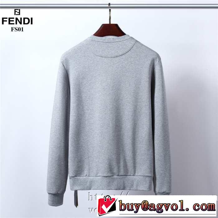 2020秋冬流行ファション  フェンディ FENDI プルオーバーパーカー 2色可選 絶妙な大人っぽさと遊び心