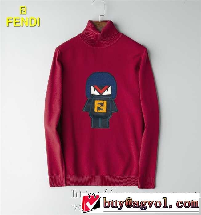 おしゃれでおすすめ今季トレンド 2019秋に注目したいフェンディ FENDI プルオーバーパーカー 多色可選