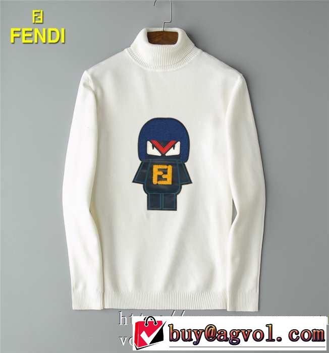 おしゃれでおすすめ今季トレンド 2019秋に注目したいフェンディ FENDI プルオーバーパーカー 多色可選