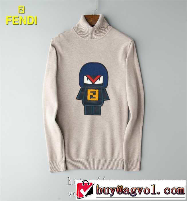 おしゃれでおすすめ今季トレンド 2019秋に注目したいフェンディ FENDI プルオーバーパーカー 多色可選