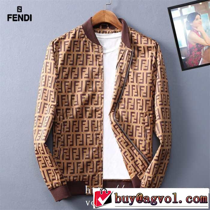フェンディ FENDI ブルゾン 2色可選 秋冬流行りファション 2019秋のファッショントレンドはこれ