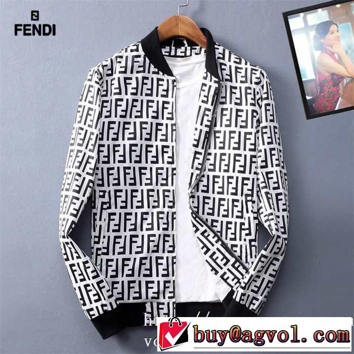 フェンディ FENDI ブルゾン 2色可選 秋冬流行りファション 2019秋のファッショントレンドはこれ