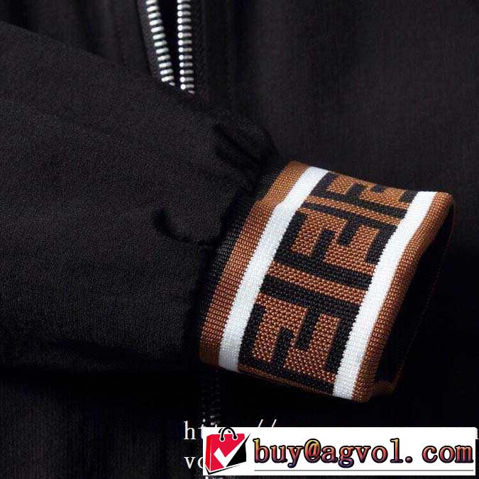 トレンド入り確実最新コレクション 最重要！2019秋冬トレンド フェンディ FENDI ブルゾン 2色可選