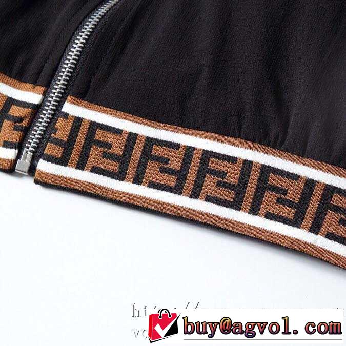 トレンド入り確実最新コレクション 最重要！2019秋冬トレンド フェンディ FENDI ブルゾン 2色可選