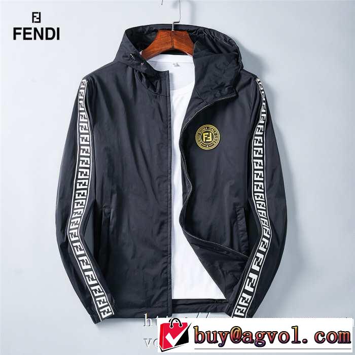 更にトレンドが急上昇中 フェンディ FENDI ブルゾン 先取り 2019/2020秋冬ファッション