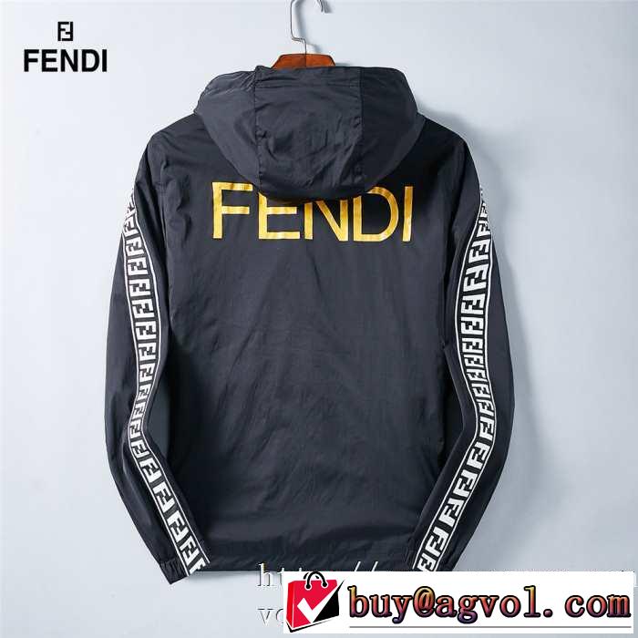 更にトレンドが急上昇中 フェンディ FENDI ブルゾン 先取り 2019/2020秋冬ファッション