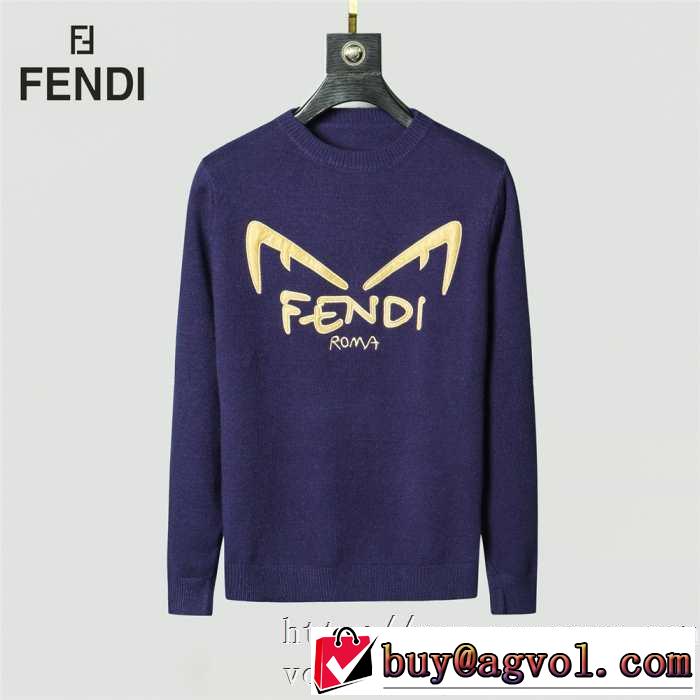 2色可選 プルオーバーパーカー 毎日はちょっとイイ秋冬新品 2019秋冬最重要アイテム フェンディ FENDI