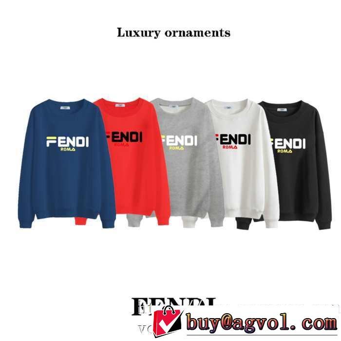 2019-20秋冬取り入れやすい フェンディ FENDI プルオーバーパーカー 多色可選 一番おしゃれ秋冬トレンド