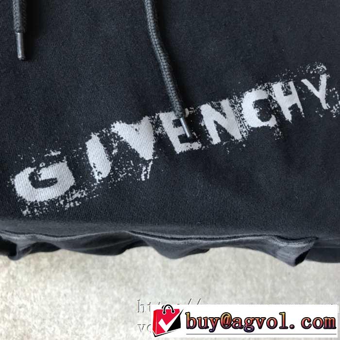GIVENCHY 限定新作ジバンシー パーカー コピー 2020年秋冬着心地抜群 おすすめ エレガント コットン スウェットシャツ コーデ 黒