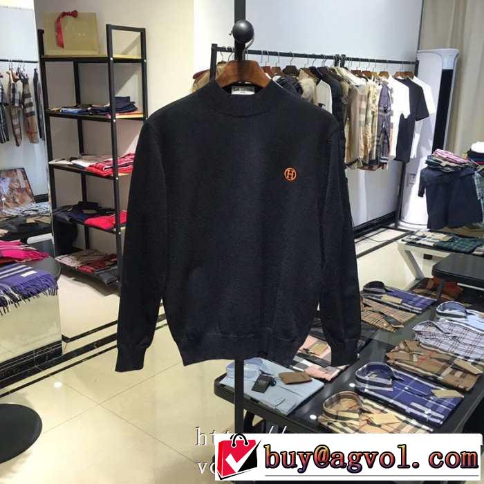 秋冬シーズンに持ってこいHERMESニットウェア 新作 スーパーコピー エルメス 着回し力の高いおしゃれコーディネート