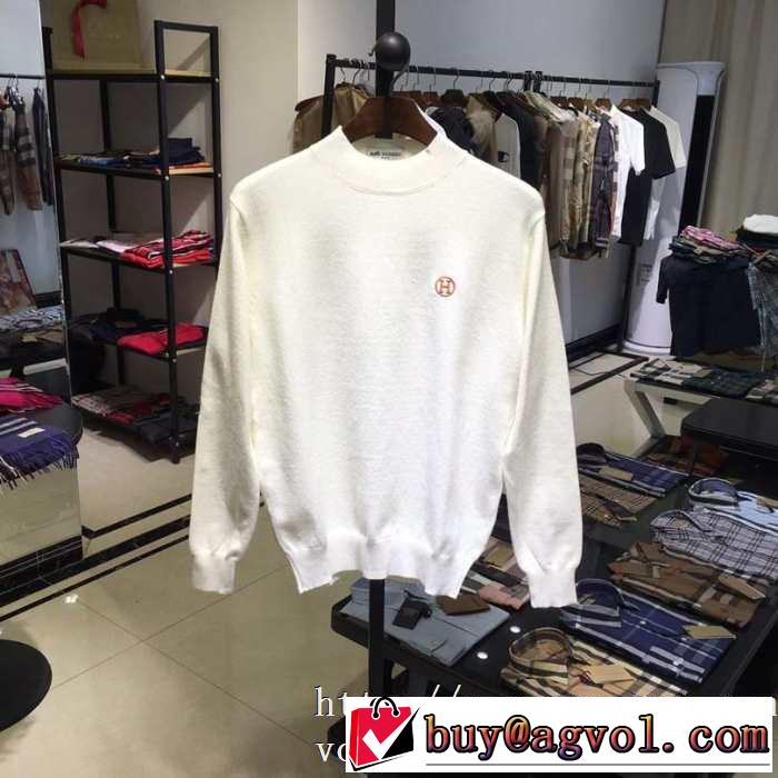 秋冬シーズンに持ってこいHERMESニットウェア 新作 スーパーコピー エルメス 着回し力の高いおしゃれコーディネート