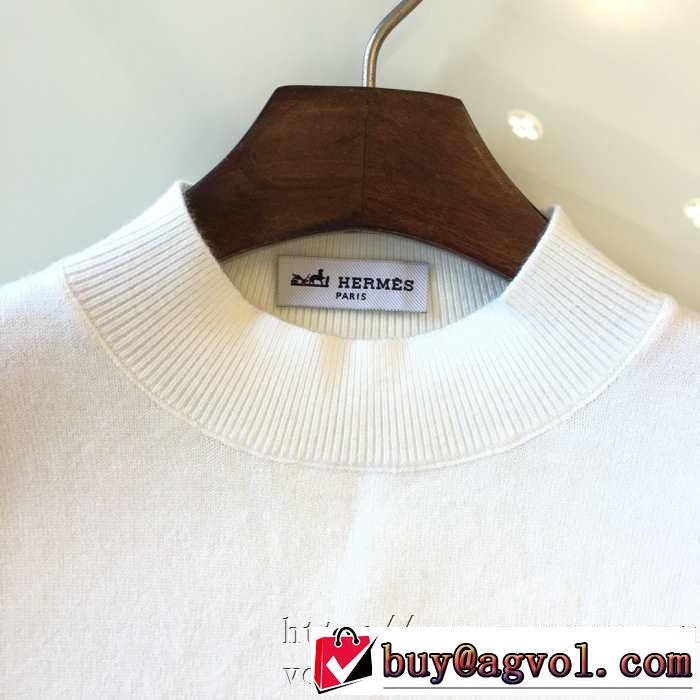 秋冬シーズンに持ってこいHERMESニットウェア 新作 スーパーコピー エルメス 着回し力の高いおしゃれコーディネート