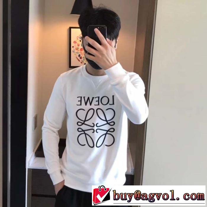 LOEWE Men S Presentationロエベ スエットシャツ メンズ 使い勝手の良い 今季限定セール カジュアル 長袖 パーカーH6169410OF