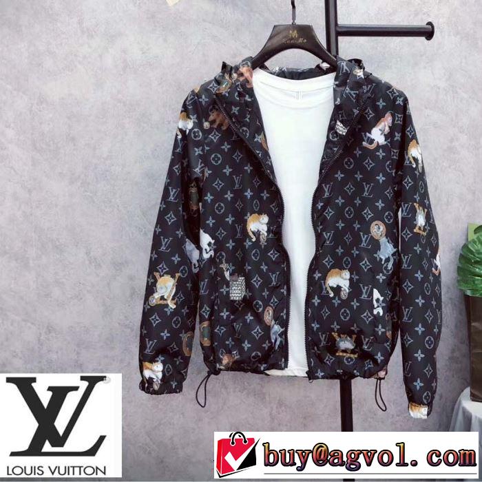 2019春夏も引き続きトレンド 春夏の流行りトップス ルイ ヴィトン LOUIS VUITTON ブルゾン 2色可選
