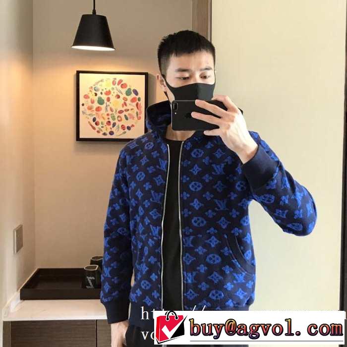2019トレンド秋冬おすすめ安い ルイ ヴィトン LOUIS VUITTON ブルゾン トレンド入り確実最新コレクション