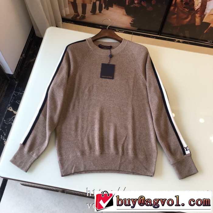 秋冬流行りファション 先取り 2019/2020秋冬ファッション ルイ ヴィトン LOUIS VUITTON プルオーバーパーカー 2色可選