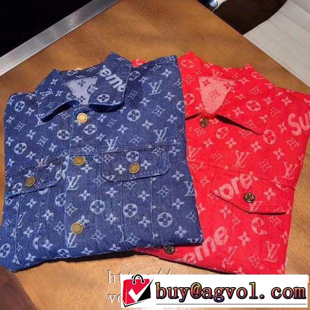 最速2019秋冬トレンドブランド ルイ ヴィトン LOUIS VUITTON デニムジャケット 2色可選 現在流行中のおすすめ人気