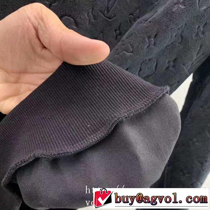 2019秋に注目したい ルイ ヴィトン LOUIS VUITTON プルオーバーパーカー 2色可選 絶対おさえるべきカラーと最新