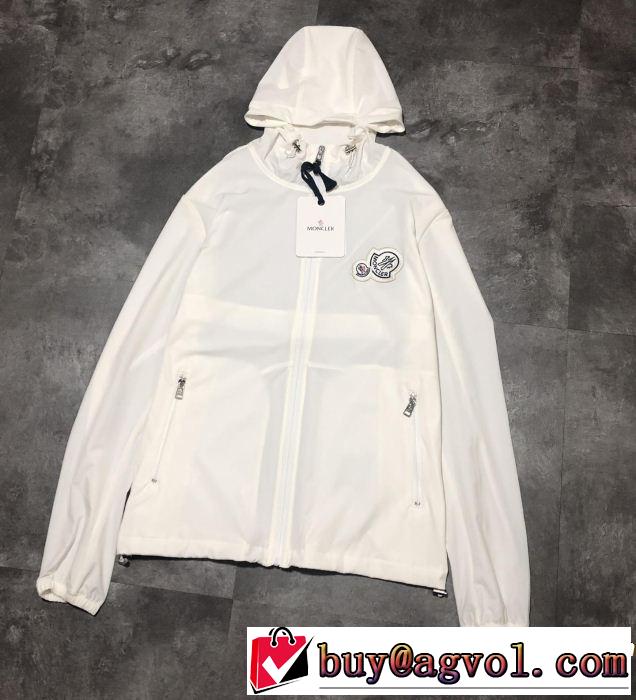 モンクレール2019春夏人気トレンドアイテム MONCLER 3色可選 軽量ジャケットリッチな印象に