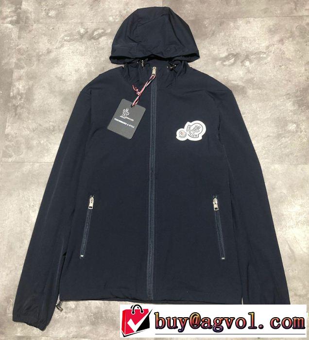 モンクレール2019春夏人気トレンドアイテム MONCLER 3色可選 軽量ジャケットリッチな印象に