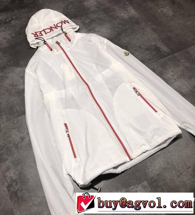 2019年春夏シーズンの人気 モンクレール夏らしい季節感 MONCLER 3色可選 男女兼用日焼け止め衣