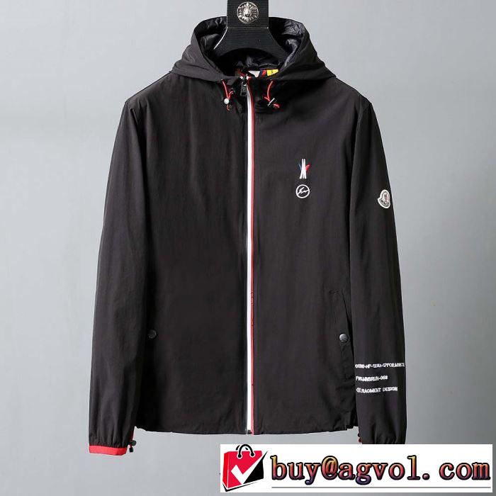 モンクレール MONCLER ブルゾン 2色可選 おしゃれな夏ファッション2019 上品なリラックス感