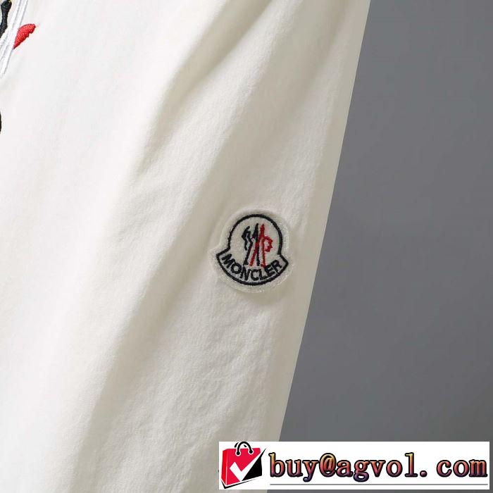 モンクレール MONCLER ブルゾン 2色可選 おしゃれな夏ファッション2019 上品なリラックス感