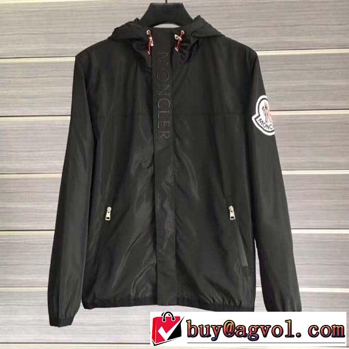 2019年の春夏に着たい モンクレール MONCLER ブルゾン 3色可選 まずは定番！人気アイテム