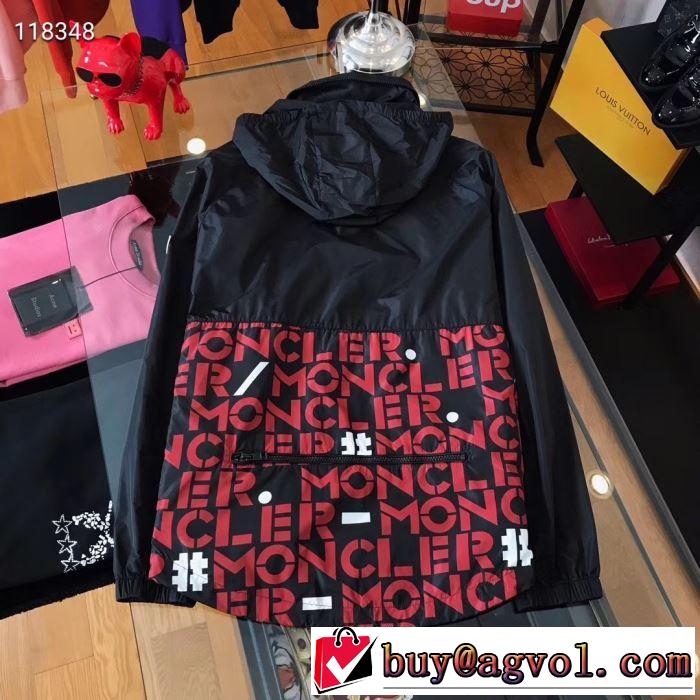注目度が高まり最新コレクション 2019春夏は人気定番 モンクレール MONCLER ブルゾン