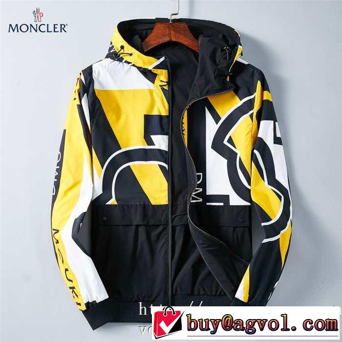 モンクレール MONCLER フード付きコート 3色可選 最速2019秋冬トレンドブランド 秋冬もちろん主役級