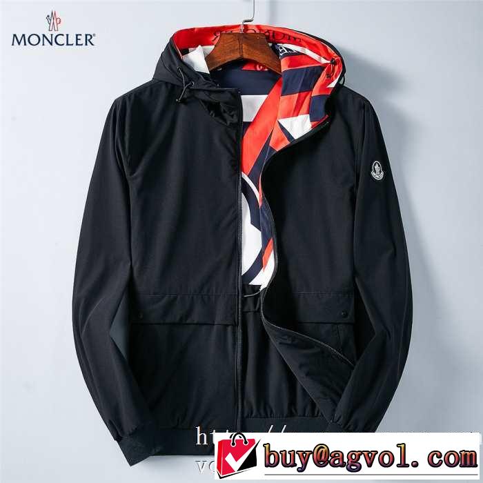モンクレール MONCLER フード付きコート 3色可選 最速2019秋冬トレンドブランド 秋冬もちろん主役級