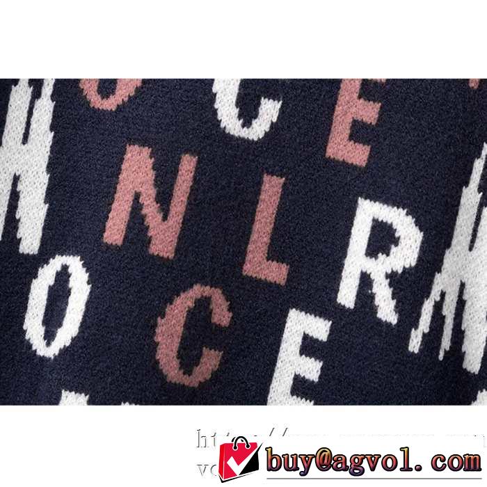絶妙な大人っぽさと遊び心 2019秋、イチオシ上品 モンクレール MONCLER プルオーバーパーカー 2色可選