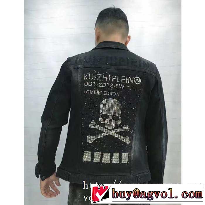 フィリッププレイン PHILIPP PLEIN  デニムジャケット 速報！2019年秋ファッショントレンド 支持率が高い秋冬最新作