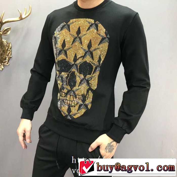 フィリッププレイン PHILIPP PLEIN  プルオーバーパーカー 絶妙な大人っぽさと遊び心 【2019秋冬】の注目トレンド