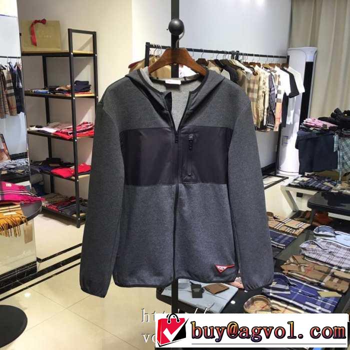 初心者の方は挑戦しやすいプラダ スポーツスウェット Pradaメンズ コットン ジップパーカー19/20AW 新作続々入荷中限定価格