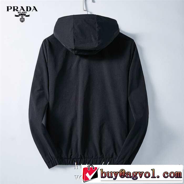 Pradaメンズ ジャケット サイズ感 大人カジュアル快適 秋冬コレクション オシャレ コーディネートプラダ コピー 人気トレンド新品