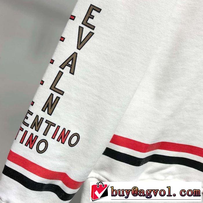 今季トレンドの限定アイテム 春夏の流行り2019新品 ヴァレンティノ VALENTINO プルオーバーパーカー  2色可選