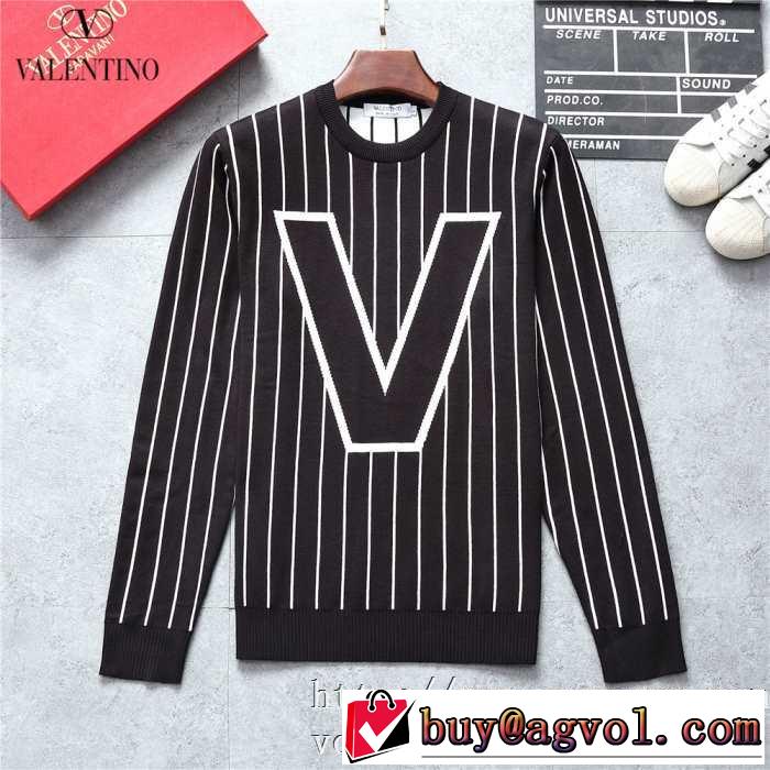 ヴァレンティノ Vロゴ パーカー おすすめ メンズ Valentino スウェットシャツ新作コレクションコットン秋冬人気色コーデ