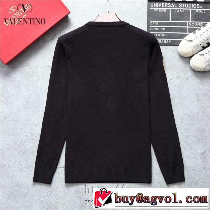 2019-20秋冬旬な着こなしValentino ヴァレンティノ ニット コピー 暖かさ 防寒性抜群ニットセーターエレガントレディースコーデ