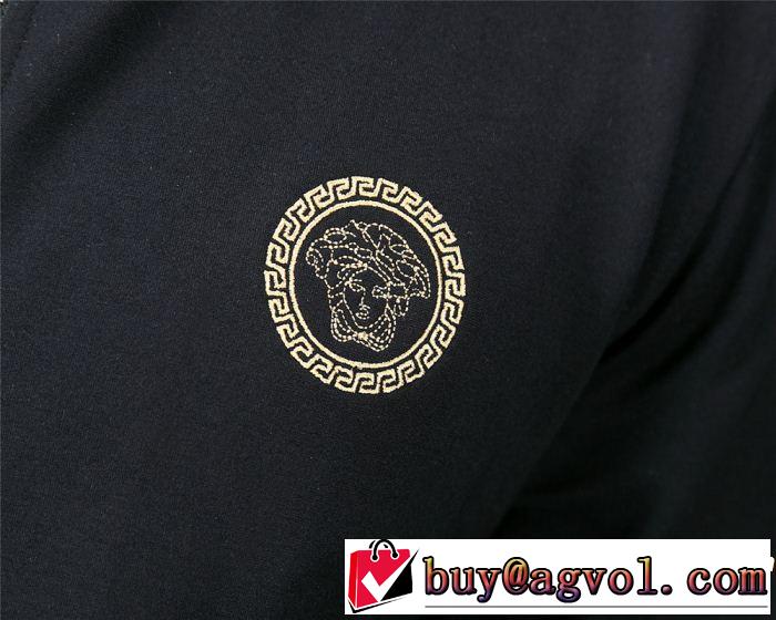 最安に挑戦 ヴェルサーチ2019限定 男性に人気 VERSACE 上下セットVIPセールでお得