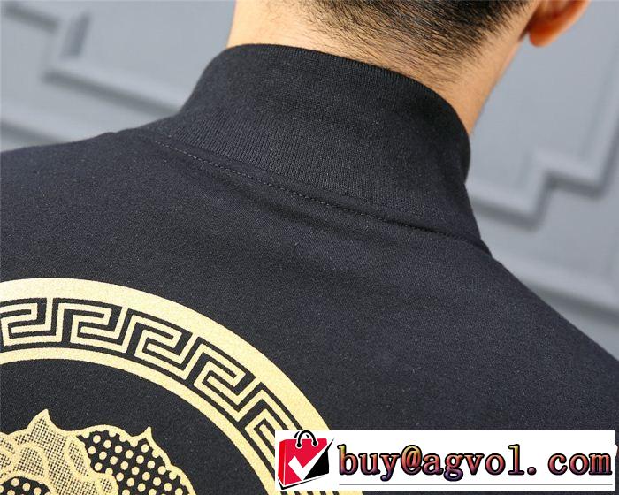 2019夏ファション新品 ヴェルサーチ馴染みやすいスタイル美品 VERSACE 上下セット2色可選
