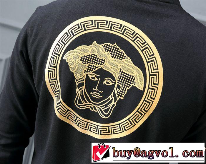 2019夏ファション新品 ヴェルサーチ馴染みやすいスタイル美品 VERSACE 上下セット2色可選