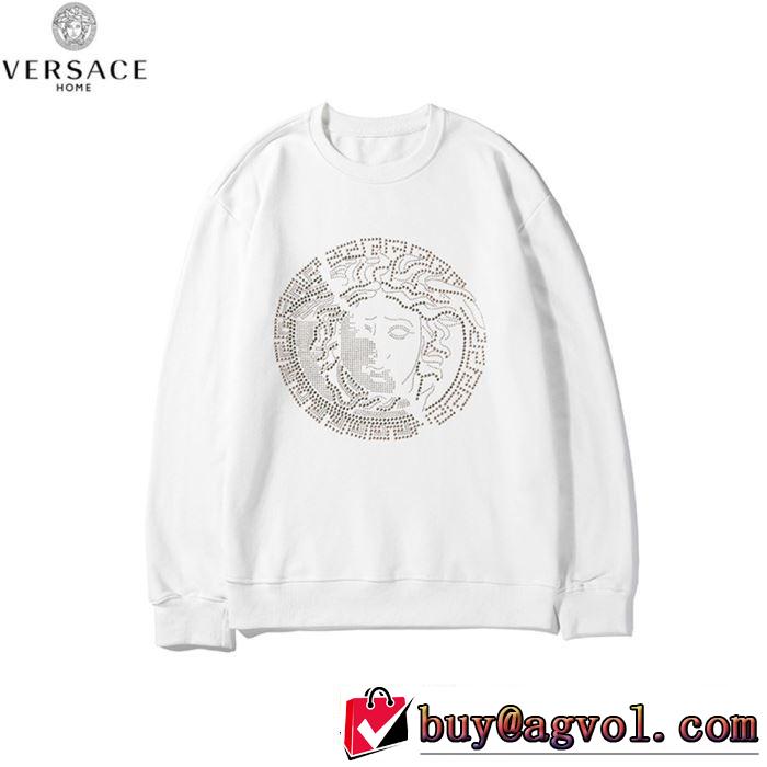 ヴェルサーチVERSACE プルオーバーパーカー 2色可選 2019春夏も引き続きトレンド 高級感が好評です