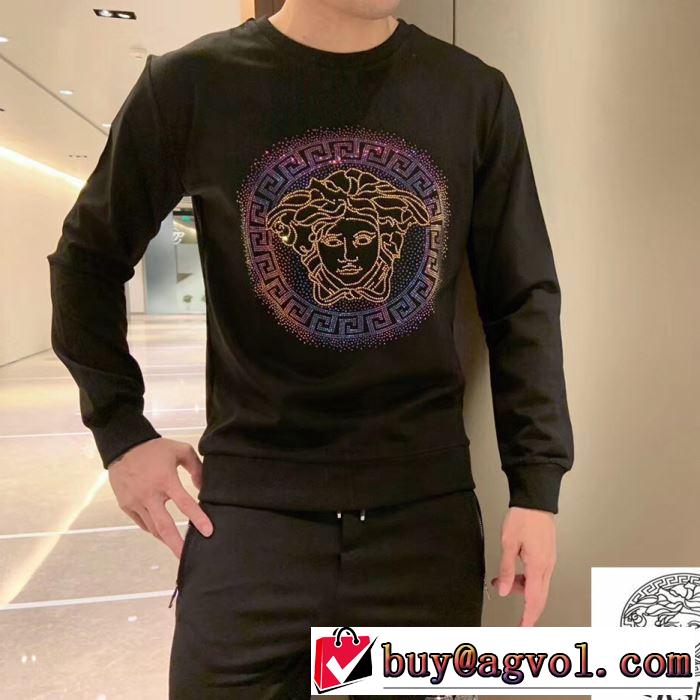 ヴェルサーチVERSACE プルオーバーパーカー 人気ストリートブランド新品 2019春夏は人気定番