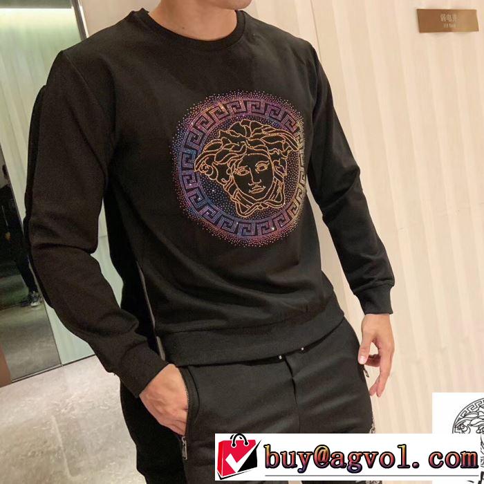 ヴェルサーチVERSACE プルオーバーパーカー 人気ストリートブランド新品 2019春夏は人気定番