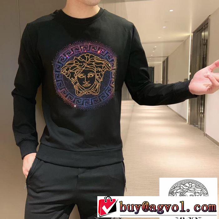 ヴェルサーチVERSACE プルオーバーパーカー 人気ストリートブランド新品 2019春夏は人気定番