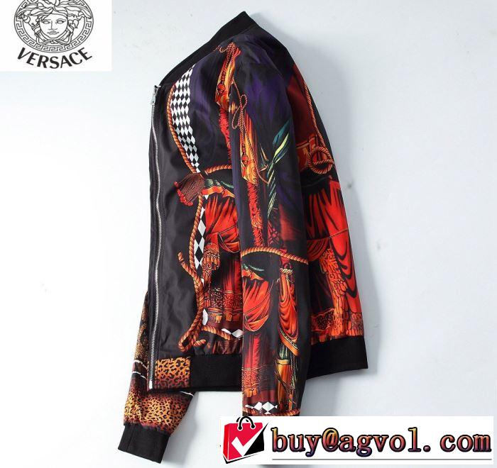 ヴェルサーチVERSACE ブルゾン 2019年春夏シーズンの人気 人気ストリートブランド新品